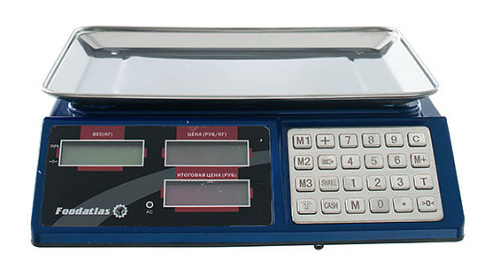 Торговые весы Foodatlas ВТ-983S (40кг/2гр)