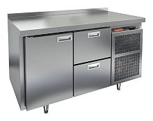 Стол морозильный HICOLD GN 12/BT с бортом