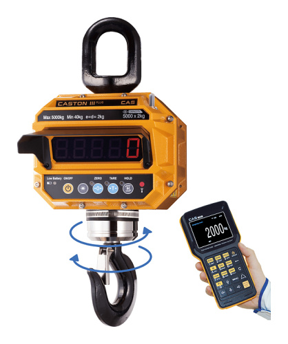 Крановые весы CAS Caston-III 5 THD RF TWN-B Plus