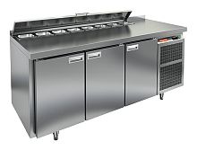Стол для салатов HICOLD SL2-111GN (1/6) с крышкой