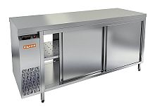 Стол тепловой сквозной HICOLD TS T 16 GN O, двери-купе