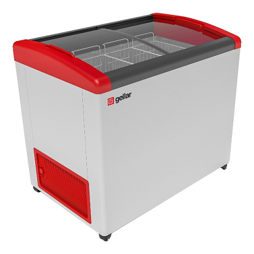 Ларь морозильный Frostor GELLAR FG 350 E красный (R290)