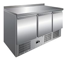 Стол холодильный Cooleq S903 TOP S/S с бортом