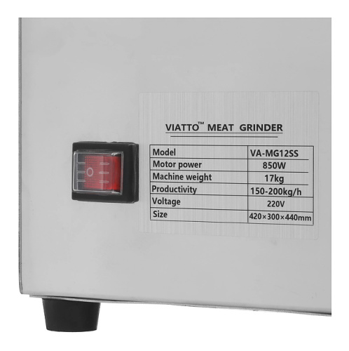 Мясорубка VIATTO VA-MG12SS фото 6