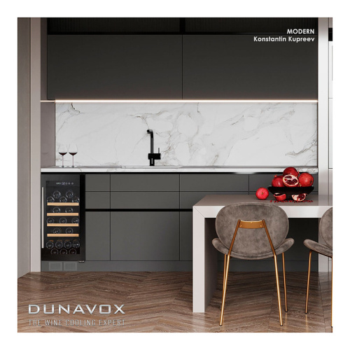 Винный шкаф Dunavox DAU-32.81B фото 2