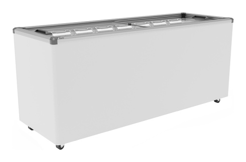 Ларь морозильный Frostor GELLAR FG 700 C V25 (алюминий) серый (R290)