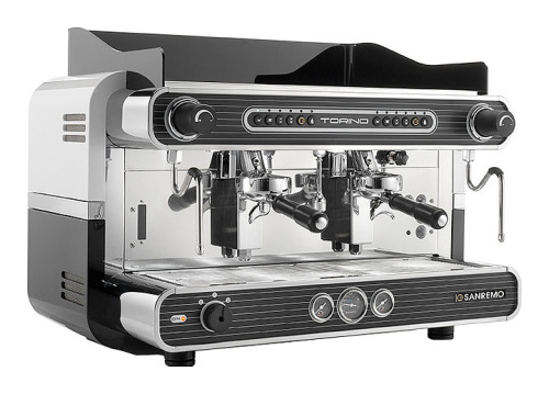 Кофемашина Sanremo Torino SED 2 черно-белая