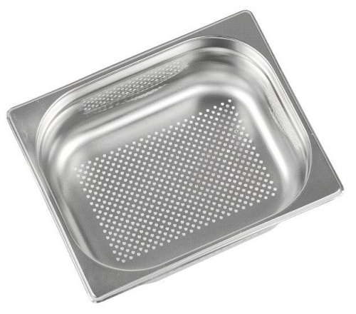 Гастроемкость GN-P 1/2-100 (325х265х100) перф., нерж. сталь