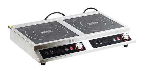 Плита индукционная Dukers IH7000D 7 кВт 730×450×110 мм черный, нерж. сталь