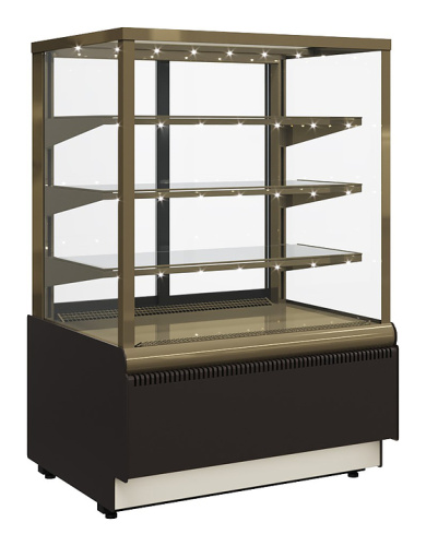 Витрина кондитерская Carboma KC70 VV 0,9-1 Standard 0102-0109 (ВХСв-0,9д Carboma Cube Люкс)