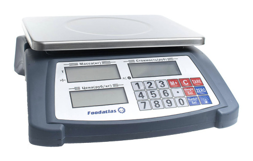 Торговые весы Foodatlas YZ-506 (15кг/1гр)