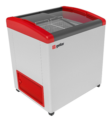 Ларь морозильный Frostor GELLAR FG 250 E красный (R290)