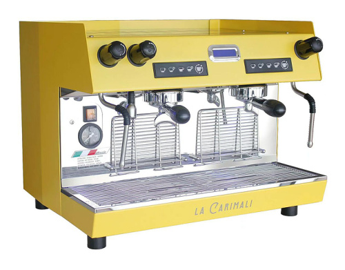 Кофемашина Carimali Nimble NI-E02-H-02 2 Gr высокие группы, желтая фото 3