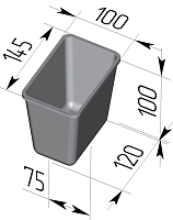 Форма хлебная Л11