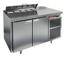 Стол для салатов HICOLD SL2-11GN (1/6) без крышки