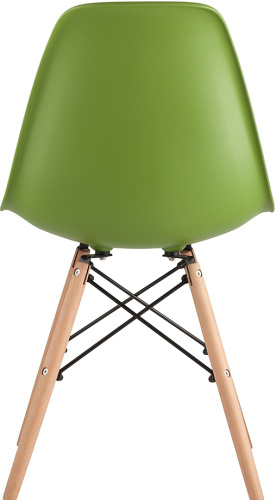 Стул DSW зеленый фото 3