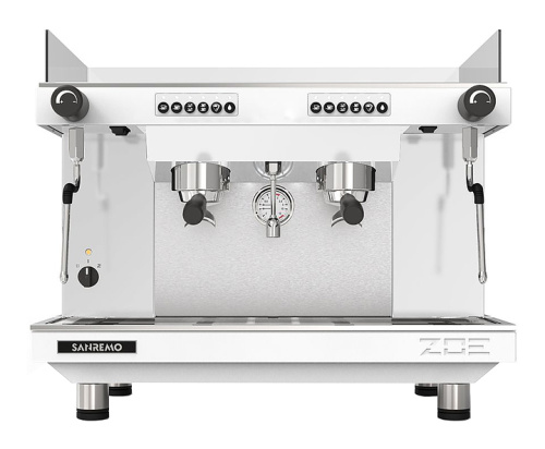 Кофемашина Sanremo Zoe SED Tall 2 гр. белая