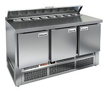 Стол для салатов HICOLD SLE2-111GN (1/6) с крышкой