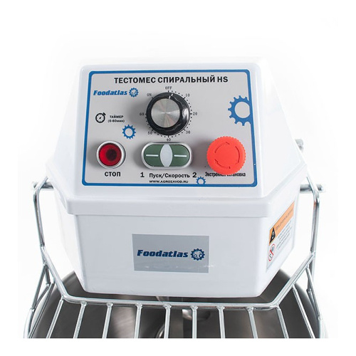 Тестомес спиральный Foodatlas HS-30A Eco фото 6