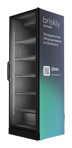 Шкаф холодильный Briskly Smart 7 (RAL 7024) фото 3