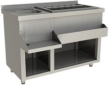 Барная станция Restoinox БСЗ1-12/6-01 без ящиков