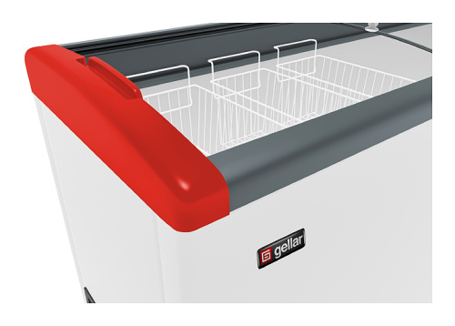 Ларь морозильный Frostor GELLAR FG 775 E красный (R290) фото 2