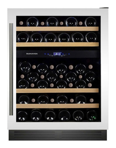 Винный шкаф Dunavox DX-53.130DWK/DP