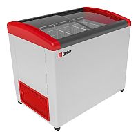 Ларь морозильный Frostor GELLAR FG 375 E красный (R290)