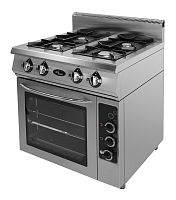 Плита газовая Grill Master Ф4ПДГ/800(э)