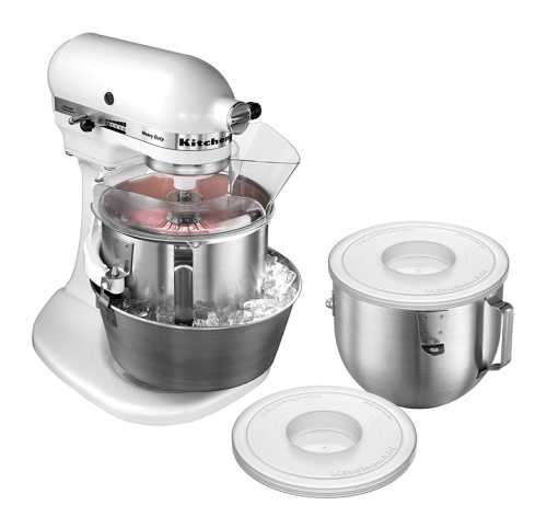 Миксер планетарный KitchenAid 5KPM5EWH белый фото 6