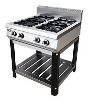 Плита газовая Grill Master Ф4ПГ/800 на подставке