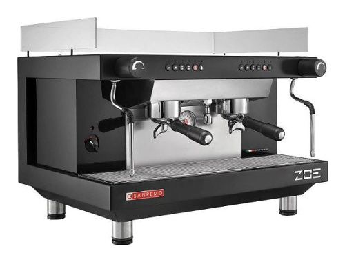 Кофемашина Sanremo Zoe SED 2 гр. черная
