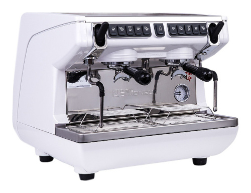 Кофемашина Nuova Simonelli Appia Life Compact 2 Gr V белая, высокие группы, экономайзер, автомат