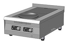 Плита индукционная ITERMA ПКИ-2К-550/850/250 КОМБИ