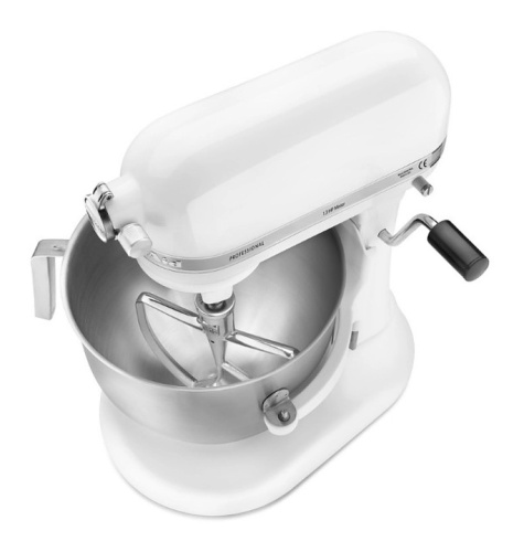 Миксер планетарный KitchenAid Professional 5KSM7990XEWH 6,9 л белый фото 5