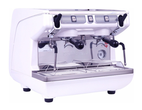Кофемашина Nuova Simonelli Appia Life Compact 2 Gr S белая, высокие группы, экономайзер, полуавтомат