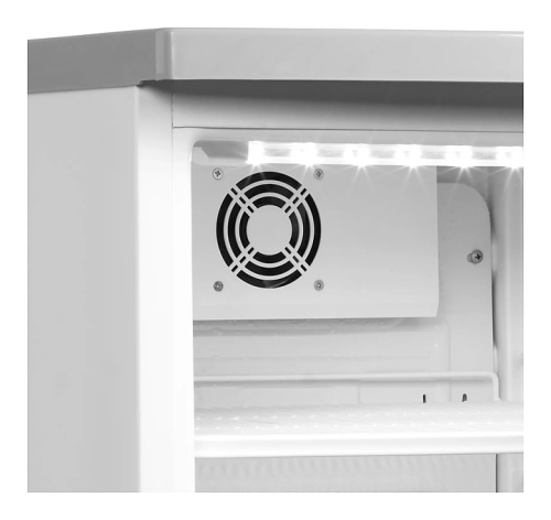 Шкаф холодильный TEFCOLD BC145 W/FAN фото 6