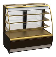 Витрина кондитерская Carboma K70 VM 1,3-2 Standard (ВХСв - 1,3д) (открытая)