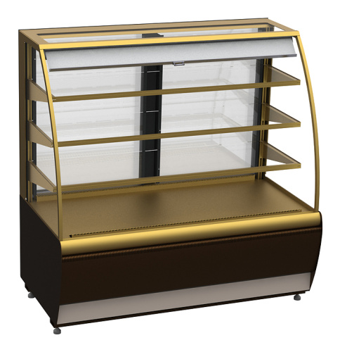 Витрина кондитерская Carboma K70 VM 1,3-2 Standard (ВХСв - 1,3д) (открытая)