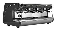 Кофемашина Nuova Simonelli Appia Life 3Gr S черная, высокие группы, экономайзер, полуавтомат