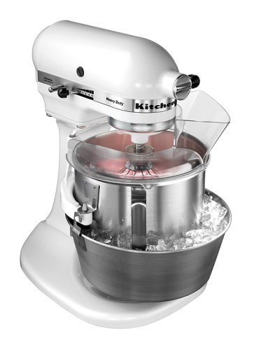 Миксер планетарный KitchenAid 5KPM5EWH белый фото 5