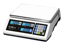 Торговые весы CAS ER JR-15CB белые