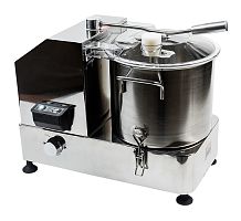 Куттер Dukers CU9 9 л 531×316х442 мм нерж.сталь