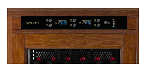 Винный шкаф MEYVEL MV108-WN1-C фото 9