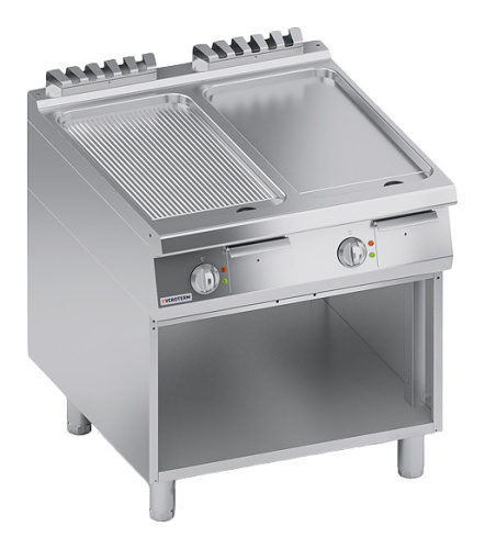 Поверхность жарочная VEROTERM VT4FBEP10VVR 2 зоны, комбинированная напольная