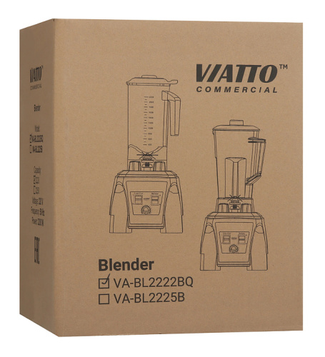 Блендер VIATTO VA-BL2222BQ фото 9