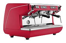 Кофемашина Nuova Simonelli Appia Life 2Gr S красная, высокие группы, экономайзер, полуавтомат