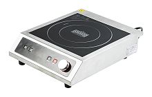 Плита индукционная Dukers IH3500D 3.5 кВт 326×415×110 мм черный, нерж. сталь
