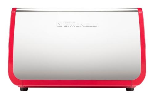 Кофемашина Nuova Simonelli Appia Life 2Gr S красная, высокие группы, экономайзер, полуавтомат фото 3