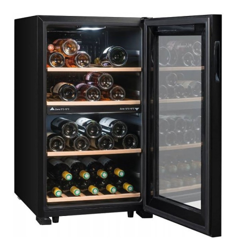 Винный шкаф La Sommeliere LS51.2Z Black фото 3